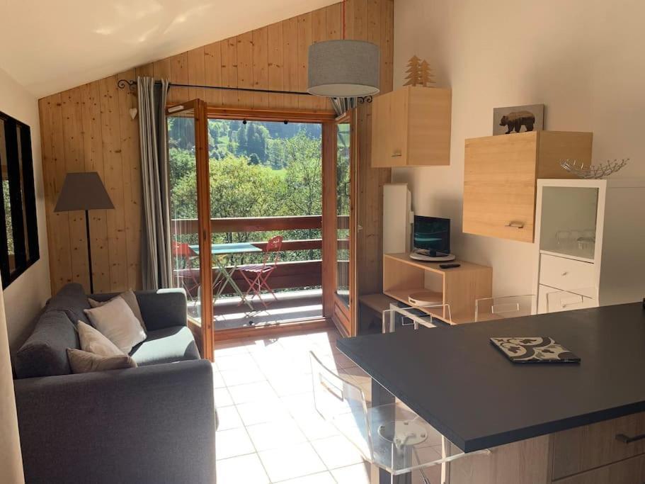 Appartement Vue Piste De Ski Praz-sur-Arly Exterior photo